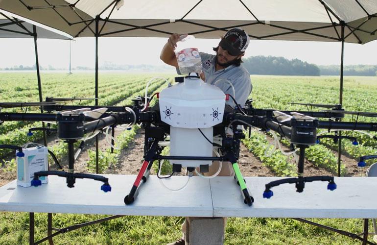 Spray Drone Video 11